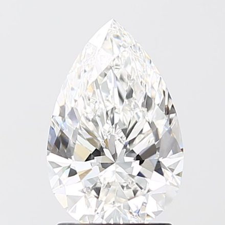 Lab Grown Diamond 2,02Ct F-VS1 Pear - IGILG843653277 1