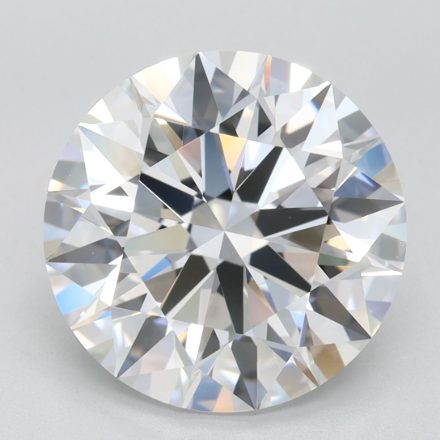 Lab Grown Diamond 4,37Ct D-IF Round - IGILG843670785 1