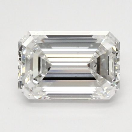 Lab Grown Diamond 2,54Ct E-VS2 Emerald - IGILG596345208 1