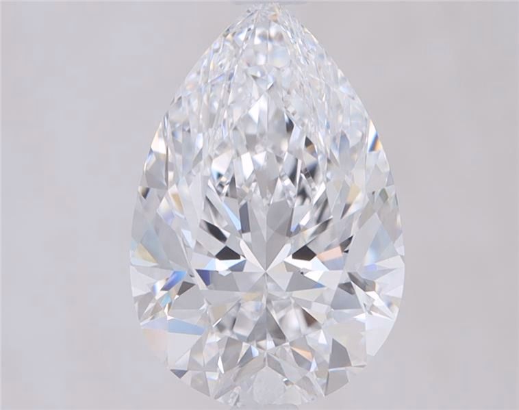 Lab Grown Diamond 7,05Ct D-VVS2 Pear - IGILG827611724 1