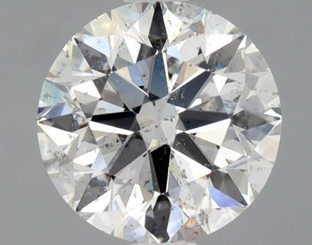Diamond Natural 1,37Ct D-SI2 Round - HRD250000307096 1