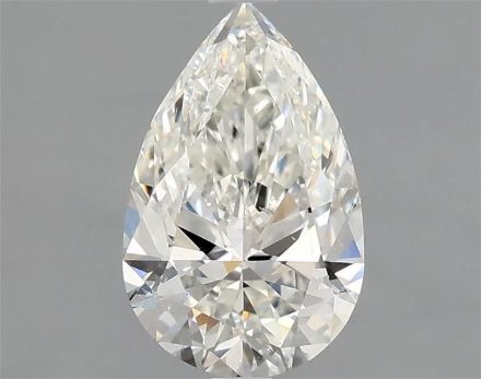 Diamond Natural 1,51Ct H-SI2 Pear - GIA7563245471 1