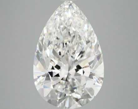 Lab Grown Diamond 5,09Ct D-VVS2 Pear - IGILG844630935 1
