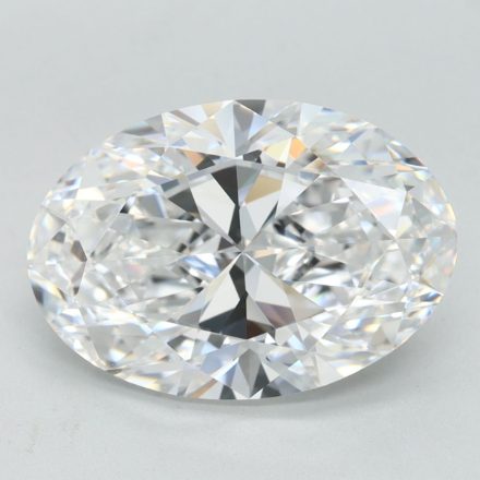 Lab Grown Diamond 4,01Ct D-IF Oval - IGILG844683008 1
