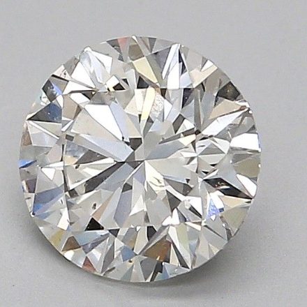 Diamond Natural 1,5Ct H-SI1 Round - GIA6551627388 1