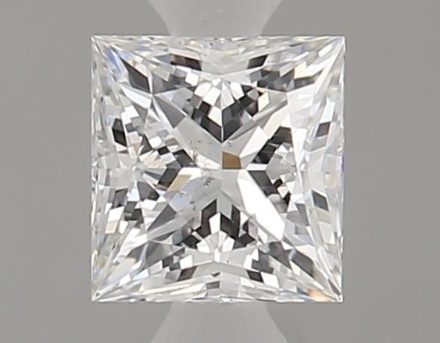 Diamond Natural 0,35Ct F-SI2 Princess - GIA6542131886 1