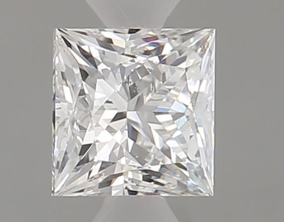 Diamond Natural 0,37Ct F-SI2 Princess - GIA7542131467 1