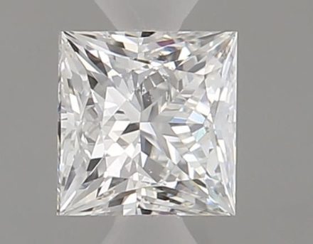 Diamond Natural 0,37Ct F-SI2 Princess - GIA7542131467 1