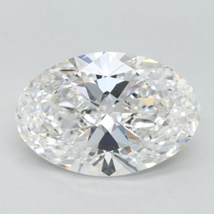 Lab Grown Diamond 1,61Ct D-VVS1 Oval - IGILG843604909 1