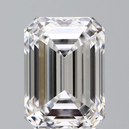Lab Grown Diamond 1,76Ct D-VS1 Emerald - IGILG762515293 1