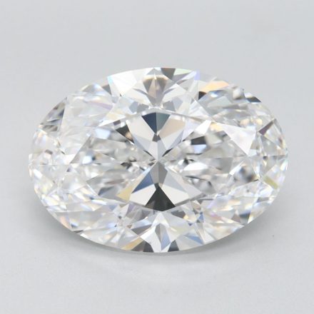 Lab Grown Diamond 4Ct D-FL Oval - IGILG811629648 1
