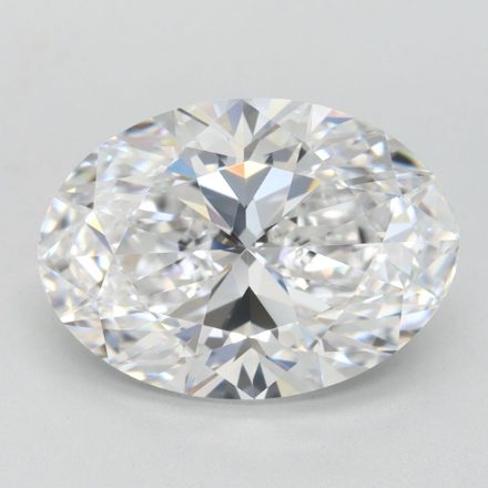Lab Grown Diamond 4Ct D-FL Oval - IGILG821640951 1