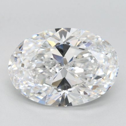 Lab Grown Diamond 4,01Ct D-FL Oval - IGILG816608481 1