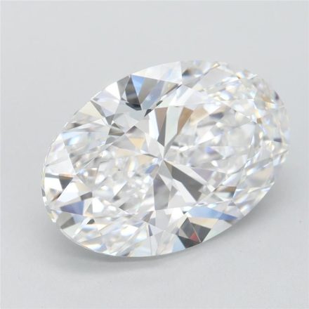 Lab Grown Diamond 4Ct D-FL Oval - IGILG784646537 1