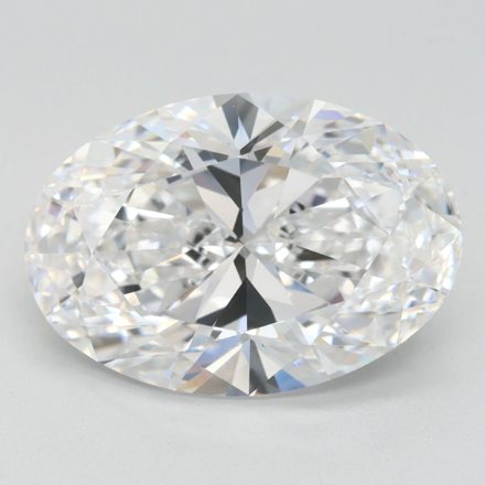 Lab Grown Diamond 4Ct D-FL Oval - IGILG800677304 1