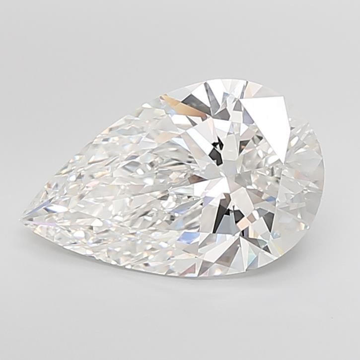 Lab Grown Diamond 8,02Ct F-VS1 Pear - IGILG837677986 1