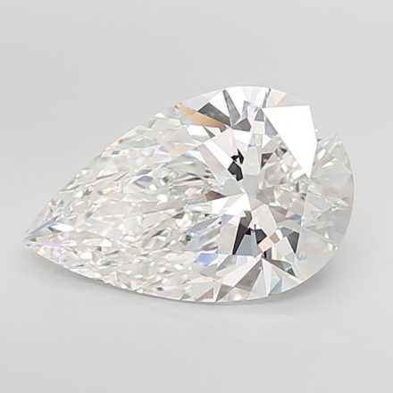 Lab Grown Diamond 8,02Ct F-VS1 Pear - IGILG837677986 1