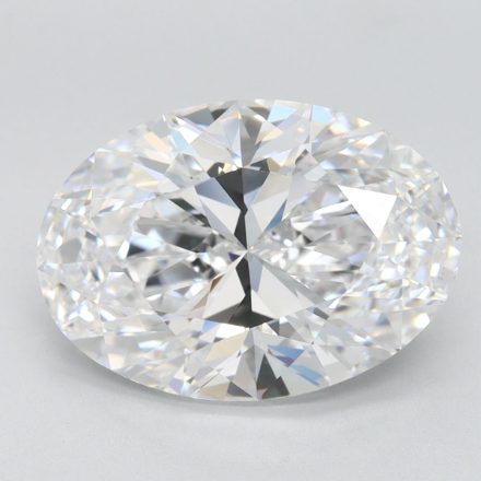 Lab Grown Diamond 4Ct D-FL Oval - IGILG811629646 1