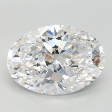 Lab Grown Diamond 4Ct D-FL Oval - IGILG816625990 1