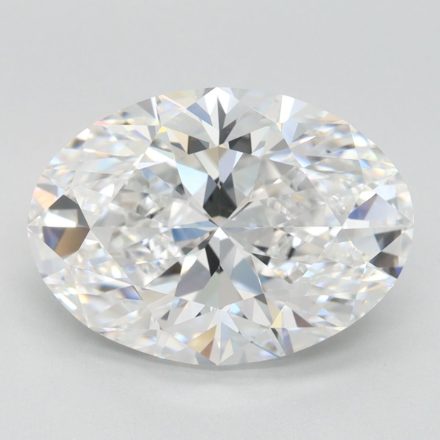 Lab Grown Diamond 4Ct D-FL Oval - IGILG800677561 1