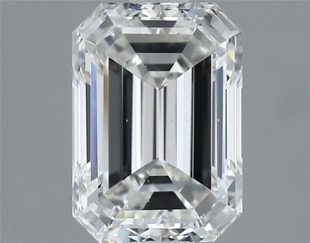 Diamond Natural 1,5Ct G-VS2 Emerald - GIA5543512095 1