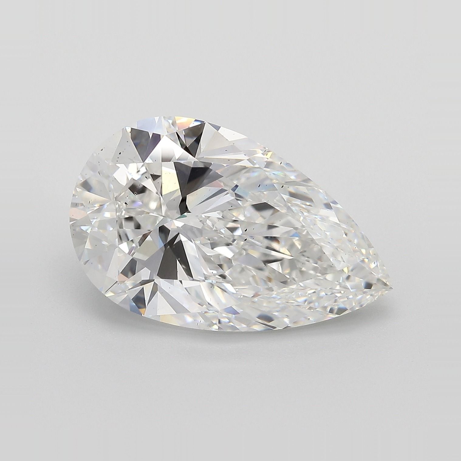 Lab Grown Diamond 8,1Ct E-VS2 Pear - IGILG815653489 1