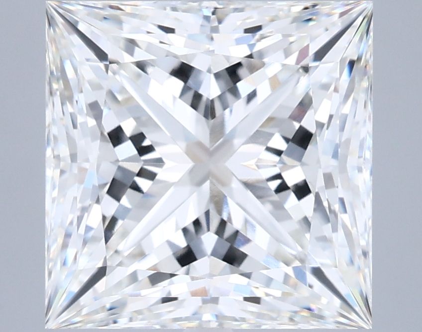 Lab Grown Diamond 5,55Ct F-VVS1 Princess - IGILG835637095 1