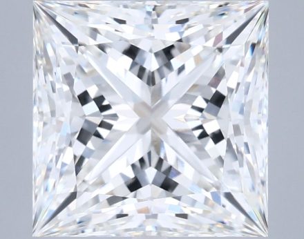 Lab Grown Diamond 5,55Ct F-VVS1 Princess - IGILG835637095 1