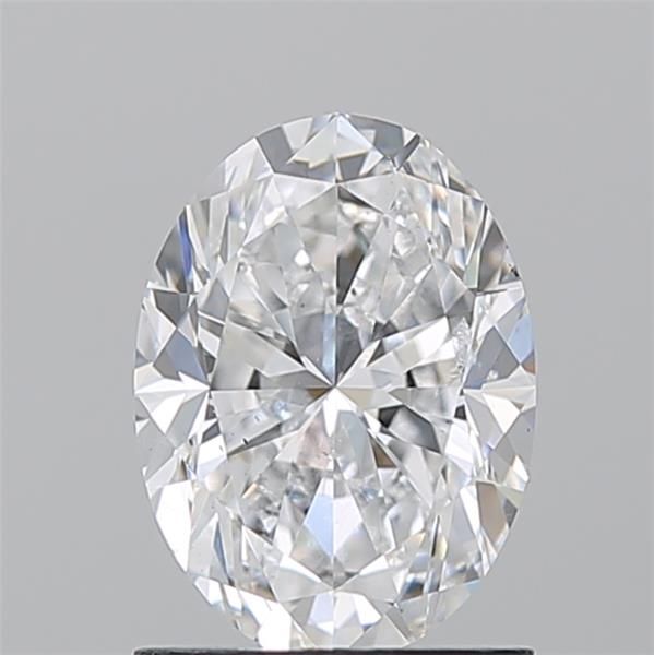 Diamond Natural 1,3Ct D-SI2 Oval - GIA2557278176 1