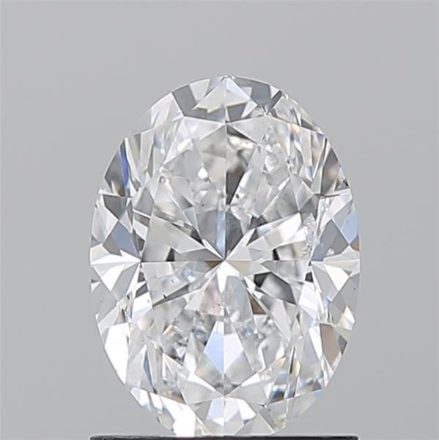 Diamond Natural 1,3Ct D-SI2 Oval - GIA2557278176 1