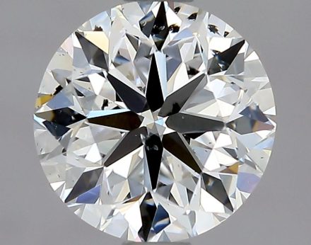 Diamond Natural 1,53Ct D-SI2 Round - GIA1549196221 1