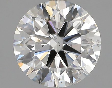 Diamond Natural 1,5Ct H-SI2 Round - GIA1568400003 1