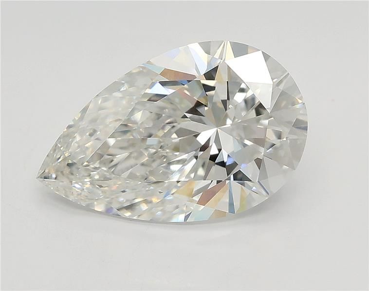 Lab Grown Diamond 3,01Ct F-VVS2 Pear - IGILG754582957 1