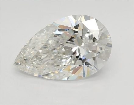 Lab Grown Diamond 3,01Ct F-VVS2 Pear - IGILG754582957 1