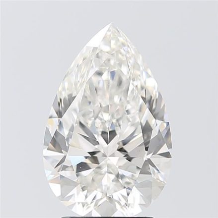 Lab Grown Diamond 2,5Ct G-VVS2 Pear - GIA7428279920 1