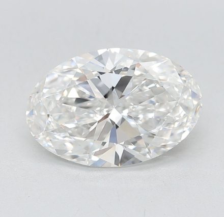 Lab Grown Diamond 3,05Ct D-VVS2 Oval - IGILG837677255 1