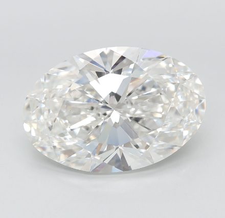 Lab Grown Diamond 8,1Ct F-VVS2 Oval - IGILG841654335 1