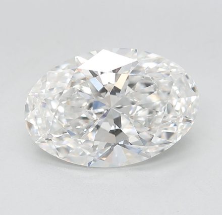 Lab Grown Diamond 3,17Ct D-VVS2 Oval - IGILG841654312 1