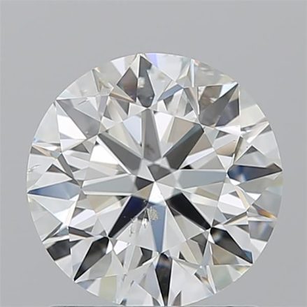Diamond Natural 1,5Ct J-SI1 Round - GIA7561500201 1