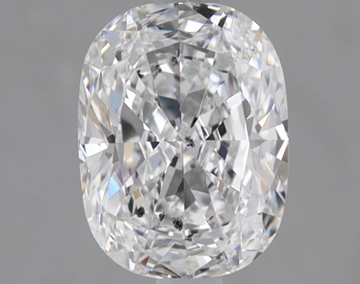 Diamond Natural 1,66Ct D-SI2 Cushion - GIA6445303230 1