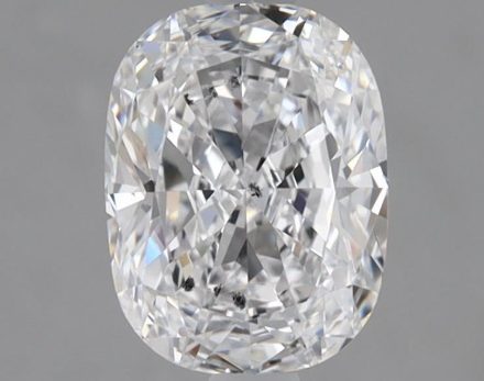 Diamond Natural 1,66Ct D-SI2 Cushion - GIA6445303230 1