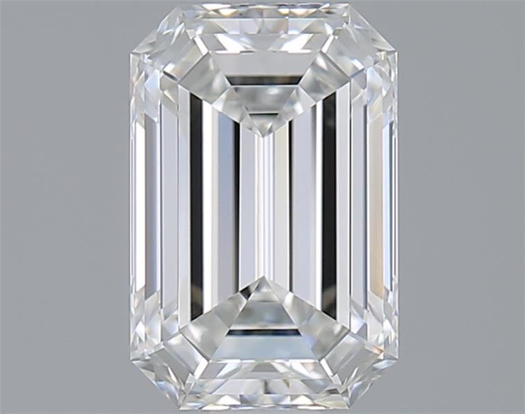 Diamond Natural 1,08Ct F-VVS2 Emerald - GIA6542261121 1