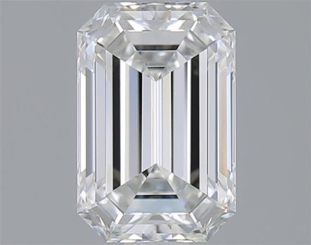 Diamond Natural 1,08Ct F-VVS2 Emerald - GIA6542261121 1