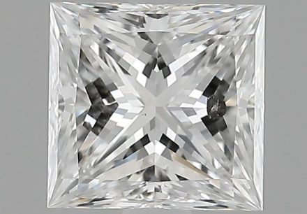Diamond Natural 1,53Ct E-SI2 Princess - GIA1447303507 1