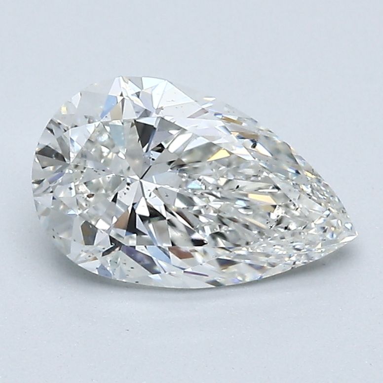 Diamond Natural 1,3Ct G-SI2 Pear - GIA6562385288 1