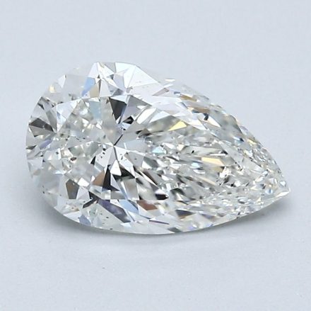 Diamond Natural 1,3Ct G-SI2 Pear - GIA6562385288 1