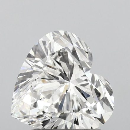 Lab Grown Diamond 1,58Ct F-VVS2 Heart - IGILG680501336 1