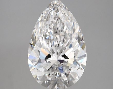 Lab Grown Diamond 3,82Ct D-VVS2 Pear - IGILG784612921 1