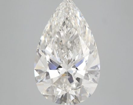Lab Grown Diamond 3,52Ct G-VVS2 Pear - GIA7453838716 1