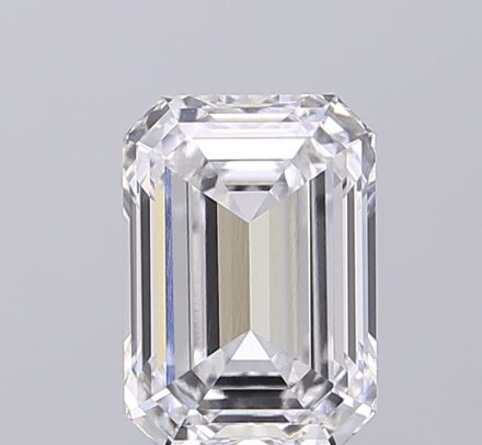 Lab Grown Diamond 2,54Ct D-IF Emerald - IGILG835618307 1